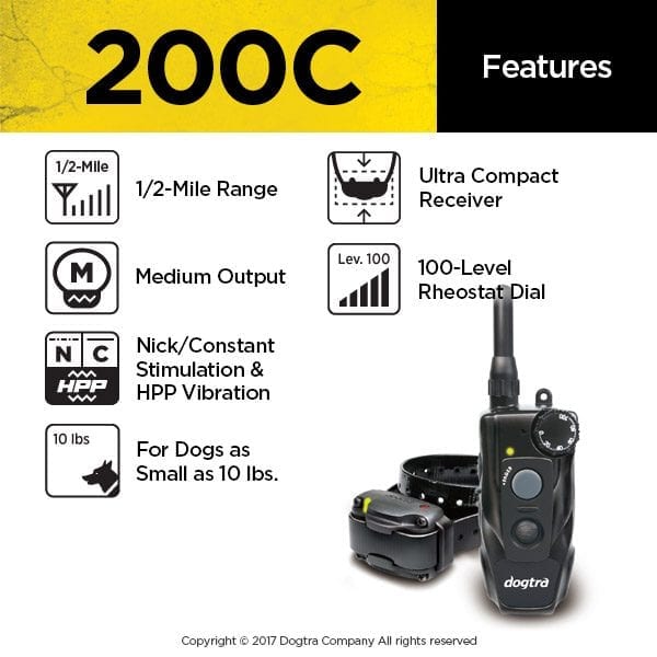 Dogtra 200C System Features