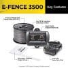 Dogtra Model- E-Fence 3500 Key Features