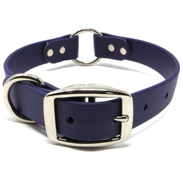 K-9 Komfort 1 Inch TufFlex Purple Center Ring Collar