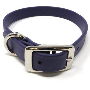 K-9 Komfort 3/4 Inch TufFlex Purple D Ring Collar