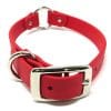 K-9 Komfort 3/4 Inch TufFlex Red Center Ring Collar