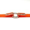 K-9 Komfort 1 Inch Reflective Orange Center Ring Collar