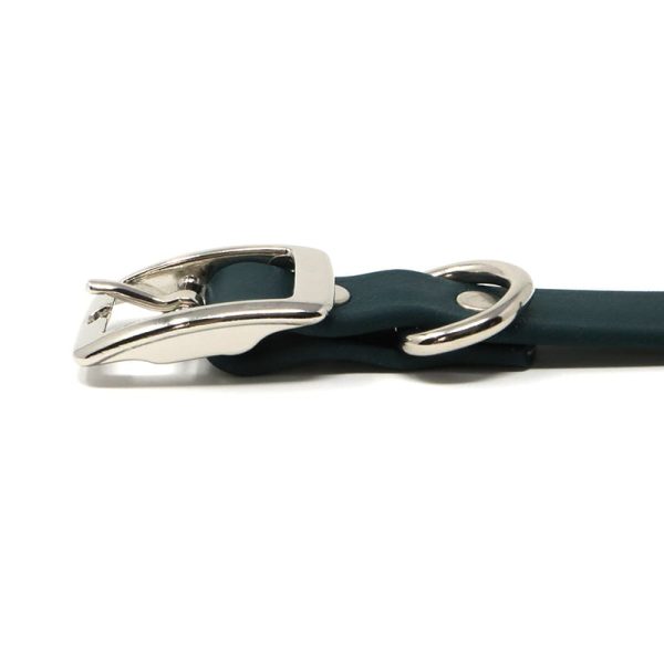 K-9 Komfort 3/4 Inch TufFlex Green Center Ring Collar