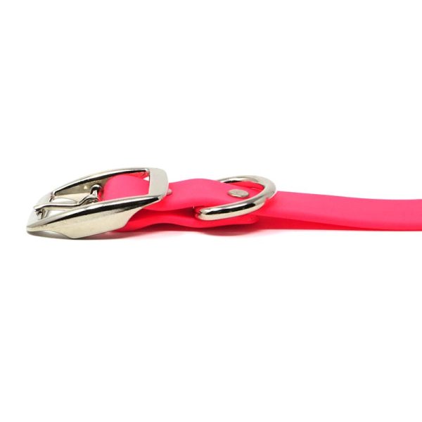 K-9 Komfort 1 Inch TufFlex Pink Center Ring Collar