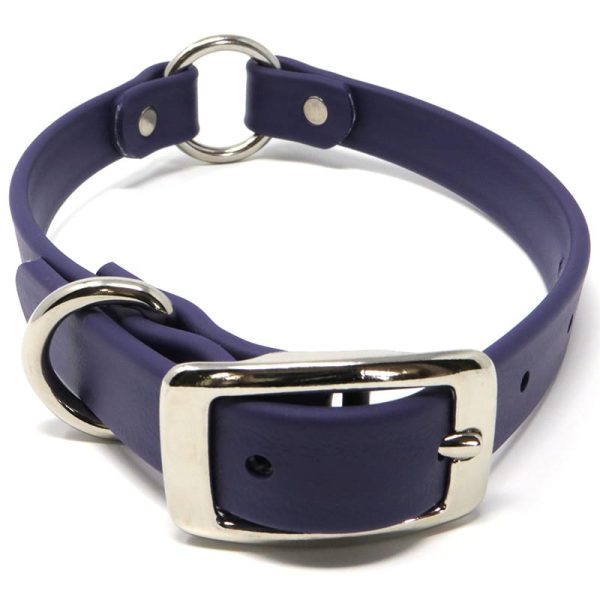K-9 Komfort 3/4 Inch TufFlex Purple Center Ring Collar