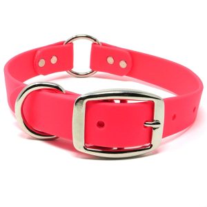 K-9 Komfort 1 Inch TufFlex Pink Center Ring Collar