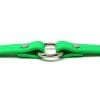 K-9 Komfort 3/4 Inch TufFlex Neon Green Center Ring Collar