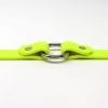 K-9 Komfort 3/4 Inch TufFlex Neon Yellow Center Ring Collar