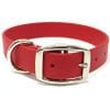 K-9 Komfort 1 Inch TufFlex Red D Ring Collar