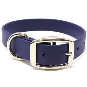 K-9 Komfort 1 Inch TufFlex Purple D Ring Collar