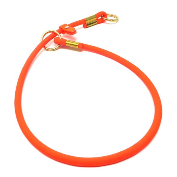 K-9 Komfort TufFlex Orange Round Slip Collar