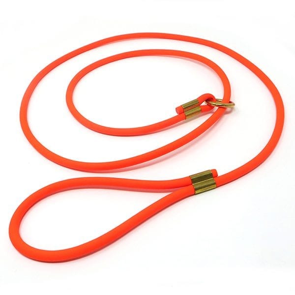 K-9 Komfort TufFlex Orange Round Slip Lead