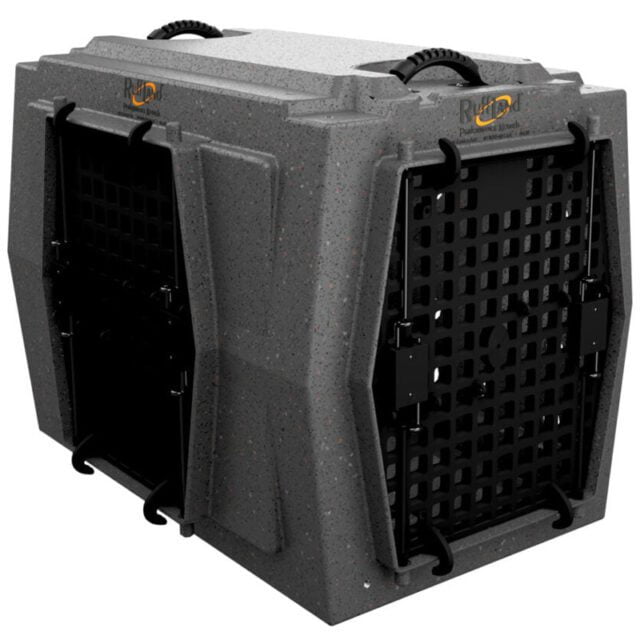 Ruff Land Kennels Intermediate Double Door Left Side Entry Kennel ...
