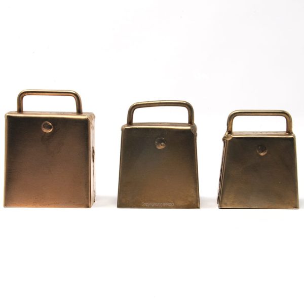 Sunkhaze Flewelling Handcrafted Dog Bell, Large Bronze Plated