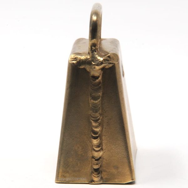 Sunkhaze Flewelling Handcrafted Dog Bell, Small Bronze Plated