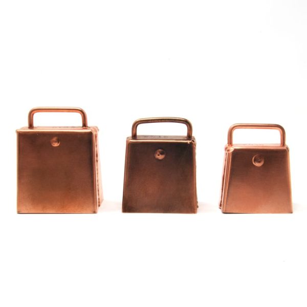 Sunkhaze Flewelling Handcrafted Dog Bell, Large Copper Plated