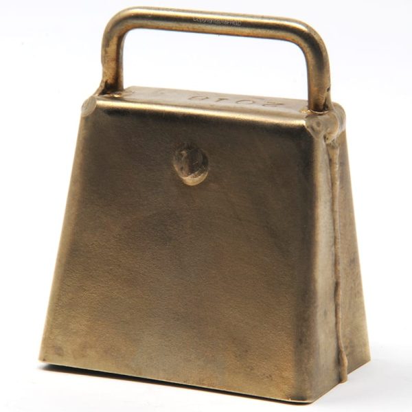 Sunkhaze Flewelling Handcrafted Dog Bell, Small Bronze Plated