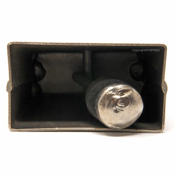 Sunkhaze Flewelling Handcrafted Dog Bell, Small Nickel Plated