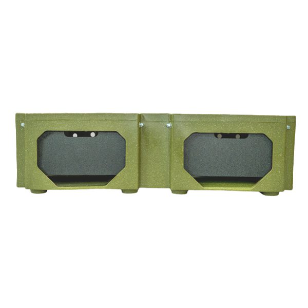 Ruff Land Kennels Double Wide Cackle Box