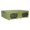 Ruff Land Kennels Double Wide Cackle Box