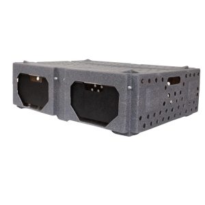 Ruff Land Kennels Double Wide Cackle Box