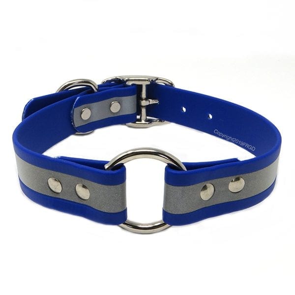 1 Inch Beta Reflective Collar RIC Blue