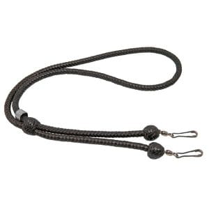 Kangaroo Leather Double Lanyard | Chocolate