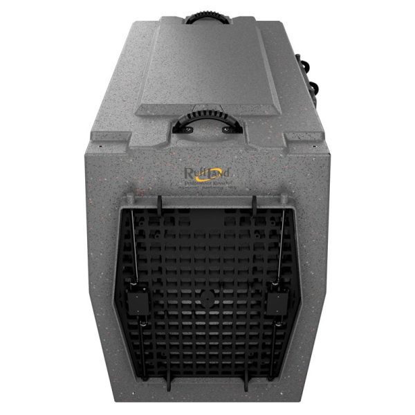 Ruff Land Kennels XL Double Door Dog Kennel - Front and Right