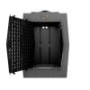 Ruff Land Kennels XL Double Door Dog Kennel - Front and Right