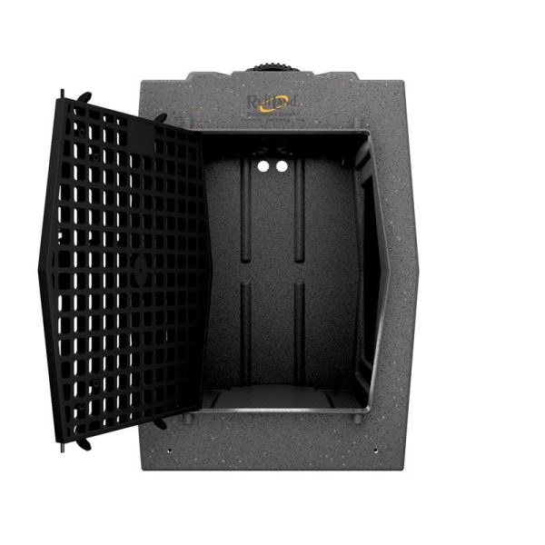 Ruff Land Kennels XL Double Door Dog Kennel - Front and Right