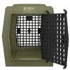 Ruff Land Kennels Medium Double Door Dog Kennel OD Green